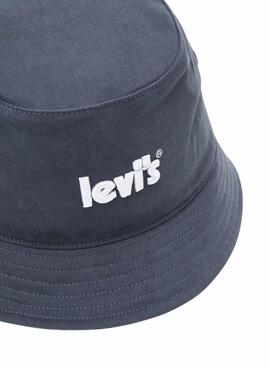 Gorro Levis Poster Logo Marino para Niña y Niño