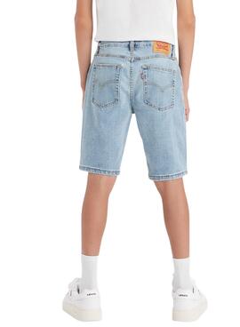 Bermudas Levis 501 Luxor Azul para Niño