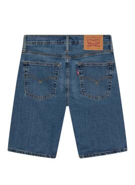 Bermuda Levis 501 Original Azul para Niño