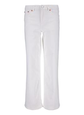 Pantalón Vaquero Levis Wide Leg Blanco para Niña