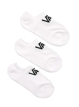 Calcetines Vans Classic Kick Blanco para Niño