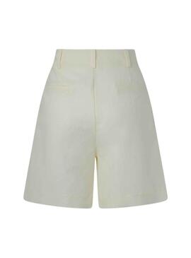 Bermudas Pepe Jeans Cruz Beige para Mujer