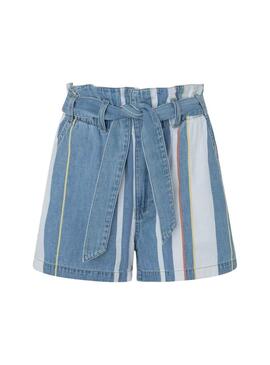 Shorts Pepe Jeans Phoebe Retro para Mujer