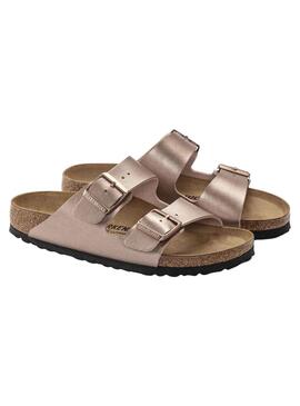 Sandalias Birkenstock Arizona Cobre Para Mujer