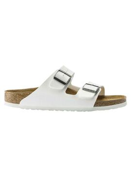 Sandalias Birkenstock Arizona BF Blanco Mujer