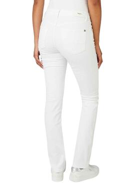 Pantalón Vaquero Pepe Jeans Grace Blanco Mujer