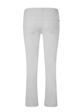 Pantalón Vaquero Pepe Jeans Grace Blanco Mujer