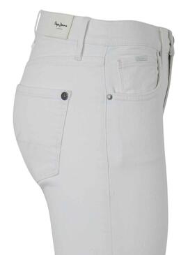 Pantalón Vaquero Pepe Jeans Grace Blanco Mujer