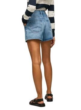 Shorts Pepe Jeans Tammy Azul para Mujer