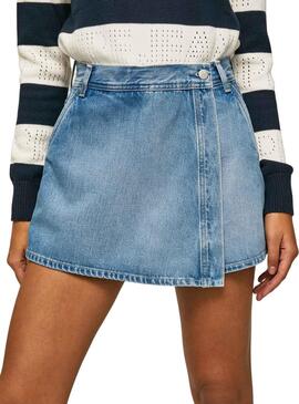 Shorts Pepe Jeans Tammy Azul para Mujer