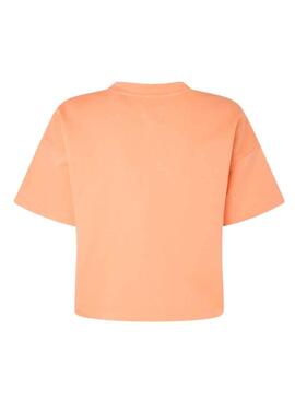 Camiseta Pepe Jeans Ofra Naranja para Mujer