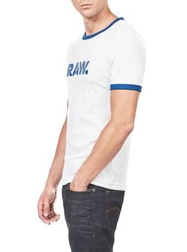 Camiseta G-Star Xemoj Blanco para Hombre