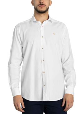 Camisa Klout Algodón Blanco para Hombre