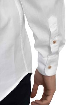 Camisa Klout Algodón Blanco para Hombre