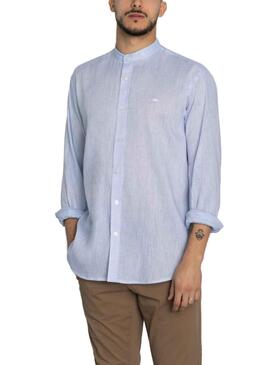 Camisa Klout Mao Milrayas Azul para Hombre