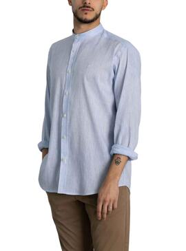Camisa Klout Mao Milrayas Azul para Hombre