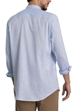 Camisa Klout Mao Milrayas Azul para Hombre