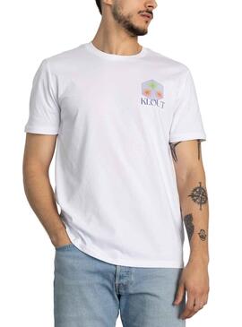 Camiseta Klout Aesthetic Blanco Hombre y Mujer