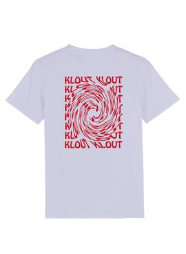 Camiseta Klout Tornado Lila para Mujer y Hombre