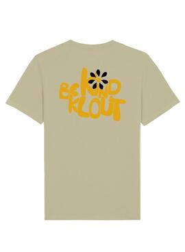 Camiseta Klout Rudbeckia Verde Algodón Orgánico