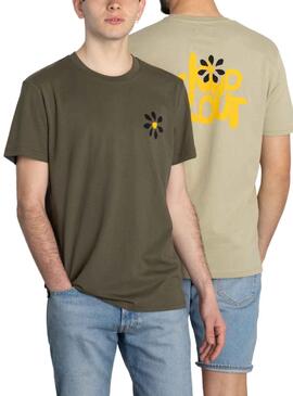 Camiseta Klout Rudbeckia Khaki para Mujer y Hombre