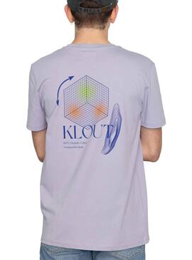 Camiseta Klout Aesthetic Lila para Mujer y Hombre