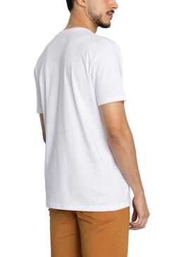 Camiseta Klout Basic Blanco para Hombre