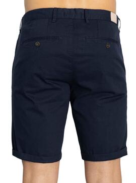 Bermuda Klout Chino Azul Marino para Hombre