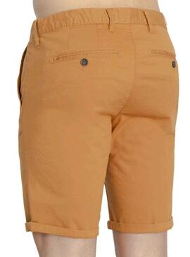 Bermuda Klout Chino Basica Ochre para Hombre