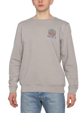 Sudadera Klout Aesthetic Gris para Hombre y Mujer