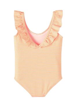 Bañador Name It Ziline Swimsuit Naranja para Niña