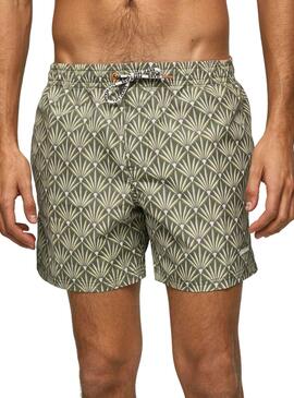 Bañador Pepe Jeans Folk Verde para Hombre