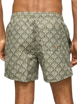 Bañador Pepe Jeans Folk Verde para Hombre