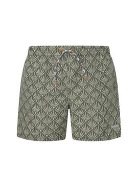 Bañador Pepe Jeans Folk Verde para Hombre
