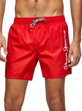 Bañador Pepe Jeans Finnick Rojo para Hombre