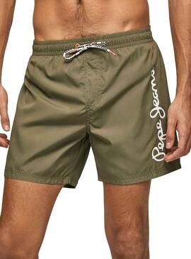 Bañador Pepe Jeans Finnick Verde para Hombre