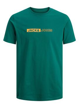 Camiseta Jack and Jones Neo Verde para Hombre