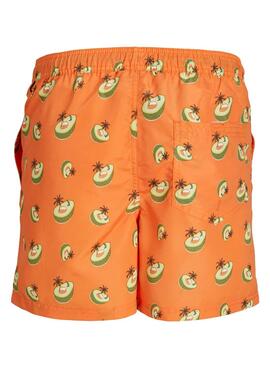 Bañador Jack and Jones Funny Naranja para Hombre