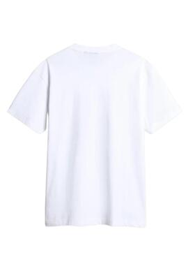 Camiseta Napapijri Bolivar Blanco Hombre y Mujer