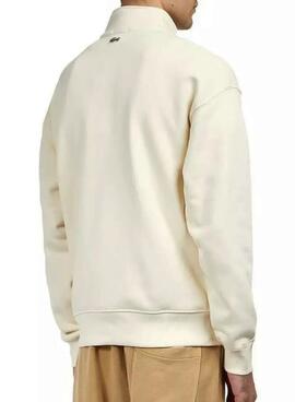 Sudadera Lacoste Eco Beige para Hombre