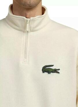 Sudadera Lacoste Eco Beige para Hombre