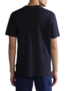 Camiseta Napapijri Bollo Marino para Hombre