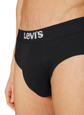 Calzoncillos Levis Solid Negro para Hombre