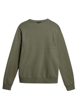 Sudadera Napapijri Bollo Verde para Hombre