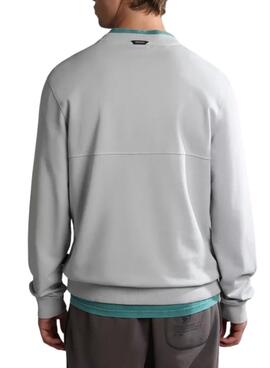 Sudadera Napapijri Bollo Gris para Hombre