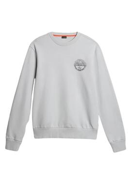 Sudadera Napapijri Bollo Gris para Hombre