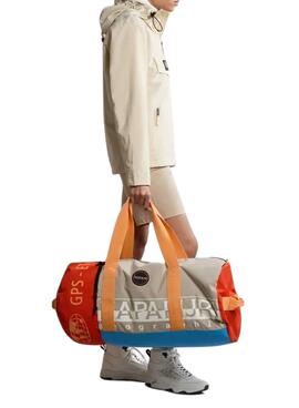 Bolsa Napapijri Salinas Beige para Hombre