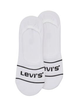 Calcetines Levis Low Rise Blanco para Hombre