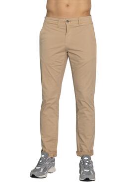 Pantalon Klout Chino Beige para Hombre