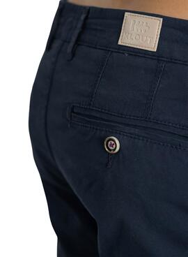 Pantalon Klout Chino Basico Marino para Hombre